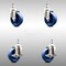Service Caster 4 Inch 316SS Solid Polyurethane Swivel 10mm Threaded Stem Caster Brake, 2PK SCC-SS316TS20S414-SPUS-M1015-2-TLB-2 - alternate 1